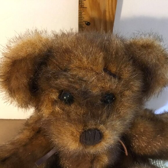 VTG Applause Minky Schminky Faux Mink Plush Bear Soft Brown 6 in Stuffed Animal - Picture 8 of 9